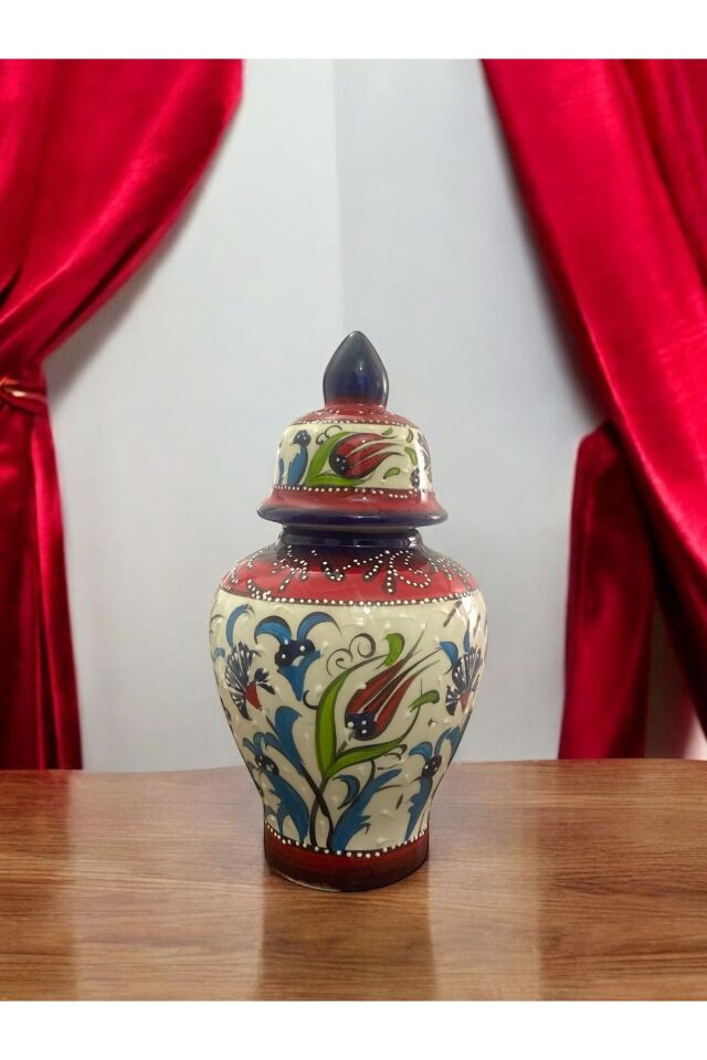 Özel Tasarım Küp Vazo 25Cm - Sevgililer Gününe Özel